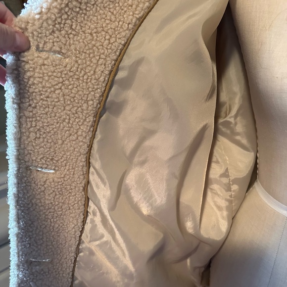 Koolaburra Tan Fleece Oversized Jacket - Picture 5 of 7